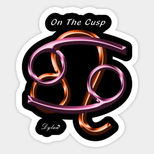 Cancer Leo Cusp Sticker